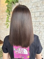 フラット 千葉(Flat.) オリーブベージュ、ブリーチなし【千葉】