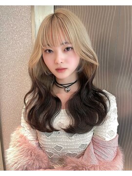 天神美容室 【天神美容室】ハイトーンカラー×レイヤー×秋色×天神×学割