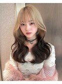 【天神美容室】ハイトーンカラー×レイヤー×秋色×天神×学割