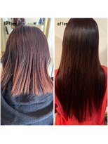 エクステンション キュー(extension Q)&nbsp;プルエクステ/ダイヤモンド毛質52cm(胸下)