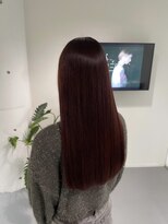 レフ(LEF)&nbsp;ワインレッド/シングルカラー/艶カラー/透明感カラー