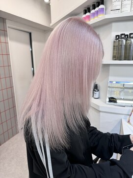 ペレ 渋谷(PELE) 着物/メルティカラー/似合わせカット/ウェーブミディアム/渋谷