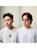 【伊藤・熊田】 カット+ケアパーマ ［men's/フェード/バーバー］