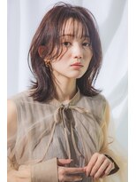 ページボーイ美容室 大人のミディアムレイヤー
