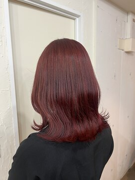 アジールヘア 北千住駅西口店(agir hair) 暖色カラー/Tokyo salon kitasenjyu