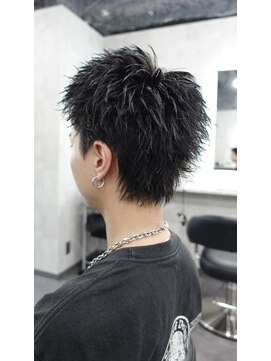 ラベル 渋谷(LAVEL) スパイキーショート/メンズパーマ/ピンパーマ/メンズカット