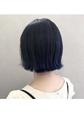 ブルーブラック×ボブ