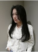 ゆる巻きlong hair/艶暗髪