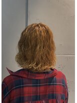 シアン 大須店(CYAN.)&nbsp;ブリーチパーマ×重ためボブ