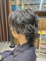 クオリス 上板橋店(QUALIS)&nbsp;◎大人爽やか！ニュアンスサーフカールパーマ