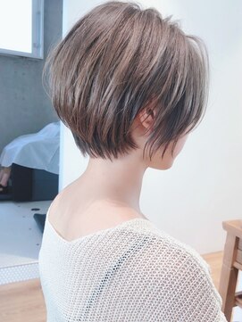 セイドット オモテサンドウ(Say. omotesando) Say.ショート丸みショートグランマッシュヘーゼルグレージュ青山