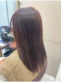 髪質改善/顔周りレイヤーカット/グレージュ[千葉/千葉駅]