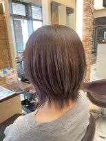 ルページ 千葉(lpage)&nbsp;髪質改善/顔周りレイヤーカット/グレージュ[千葉/千葉駅]