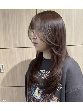 大人可愛い20代30代40代ロングレイヤー