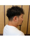 ツーブロックパーマ