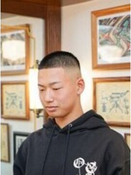 バーバーショップ ダリー(BARBERSHOP DALIE) buzzカットハイスキンフェード
