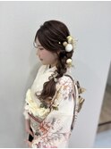 サイド編み下ろし