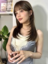 イヴォーク トーキョー(EVOKE TOKYO) 似合わせカット艶髪髪質改善ミディアムレイヤー顔まわりカット