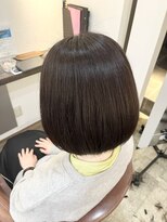 エイクス 津田沼(AQs) 着物ヘア/大人ガーリー/ダークアッシュ/似合わせカット/津田沼