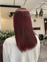 オーバルヘアー(OVAL hair)&nbsp;チェリーカラー