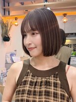 ステラバイケンジ 藤沢(STELLA by KENJE) 大人ボブ*ハイライトカラー*レイヤーカット*藤沢