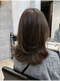 20代30代/大人かわいい/小顔ひし形/ウルフ/ミディアムレイヤー