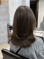 リベルテ 高崎(Liberte)&nbsp;20代30代/大人かわいい/小顔ひし形/ウルフ/ミディアムレイヤー