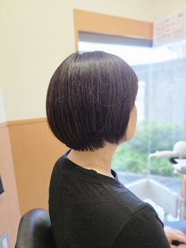 ネクサス NEXUS ツヤとまとまりがきれい♪大人のショートボブ