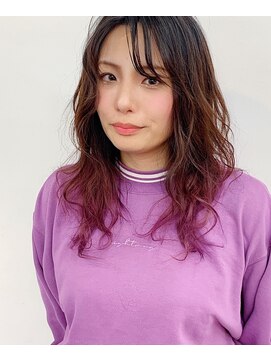 ロフト プロデュースドバイウシワカマル(loft produced by ushiwakamaru) グラデーション×パープル