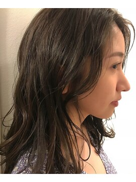 ソアヘアー(Soar hair) くすみオリーブカラー