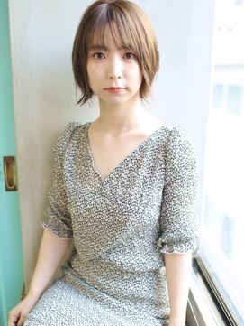 バース(BIRTH) 天神【BIRTH】大人かわいい外ハネショート×ミルキーベージュ