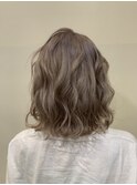 パールグレージュウェーブ