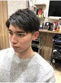涼しげツーブロックヘア