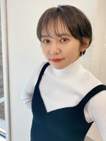 ベイルーム(BAYROOM by HONEY omotesando)&nbsp;【BAYROOM】大人かわいいスッキリショート×アッシュベージュ