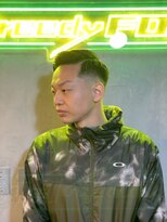 グリーディーフォックス 代々木(Greedy FOX) かき上げヘア/サイドパート/韓国マッシュ/フェードカット/代々木