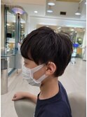 キッズカットマッシュショート