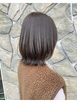 ヘアーデザインフアリ(Hair design fuari)&nbsp;レイヤー×ダークブラウン