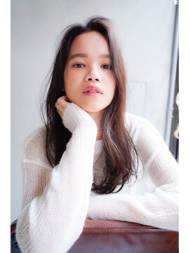 アルテ(ARTE) 【ARTE表参道/青山】モテ髪ミディアム×ブリーチなし透明感