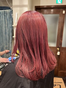 ラレイ(Lalei) ワンブリーチ＋ピンクカラー/ダブルカラー/ハイライト/ブリーチ