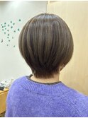 大人かわいいショートボブ