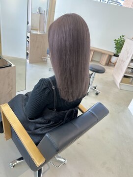 ヴィンスジオ 岐阜駅南(vince gio) ラベンダーグレー / 2ブリーチ /7トーン