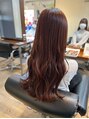 アオゾラヘアー フジサキグウ(AOZORA HAIR FUJISAKIGU) 髪質改善トリートメントでうる艶ヘア☆ピンクブラウン♪