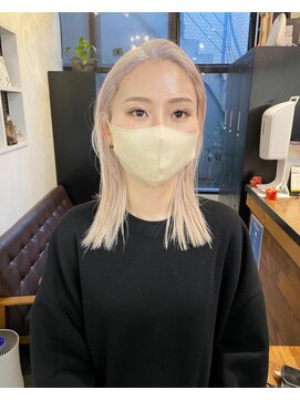 ステア メゾン(stir maison) ホワイトベージュ/ダブルカラー/ケアブリーチ