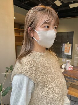 ヘアー アイス ルーチェ(HAIR ICI LUCE) ベージュカラー