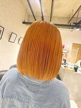 トゥルース 獨協大学前店(Hair&Make TRUTH) オレンジカラー