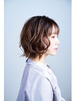 ユニックス モザイクモール港北店(UNIX)&nbsp;【UNIX港北店】ニュアンスウェーブボブ#ケアパーマ#ハイライト