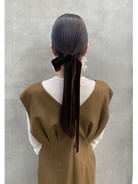 ロンドネートゥル 新潟(Lond naitre) 【lond naitre】シンプルリボンアレンジ