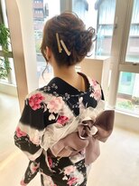 ビオラバイフーガ 綱島(Viola by FUGA)&nbsp;浴衣着付け×浴衣ヘアセットゆるふわアップ◎おくれ毛カット