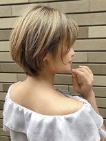 ルルディ バイ アフロディーテ銀座(luludi by APHRODITE) 黒髪/グレーベージュ/レイヤーロング/前髪パーマ/銀座