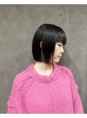 黒髪ボブ